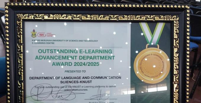 E-Learning Advancement Award